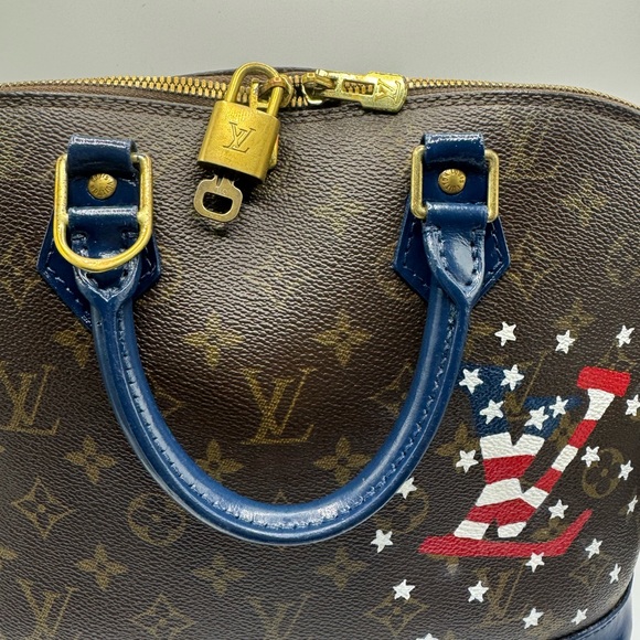Louis Vuitton Alma PM Authentic Professionally Customized - Picture 4 of 12